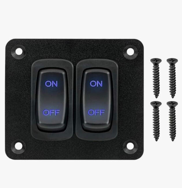 2 switch rocker panel